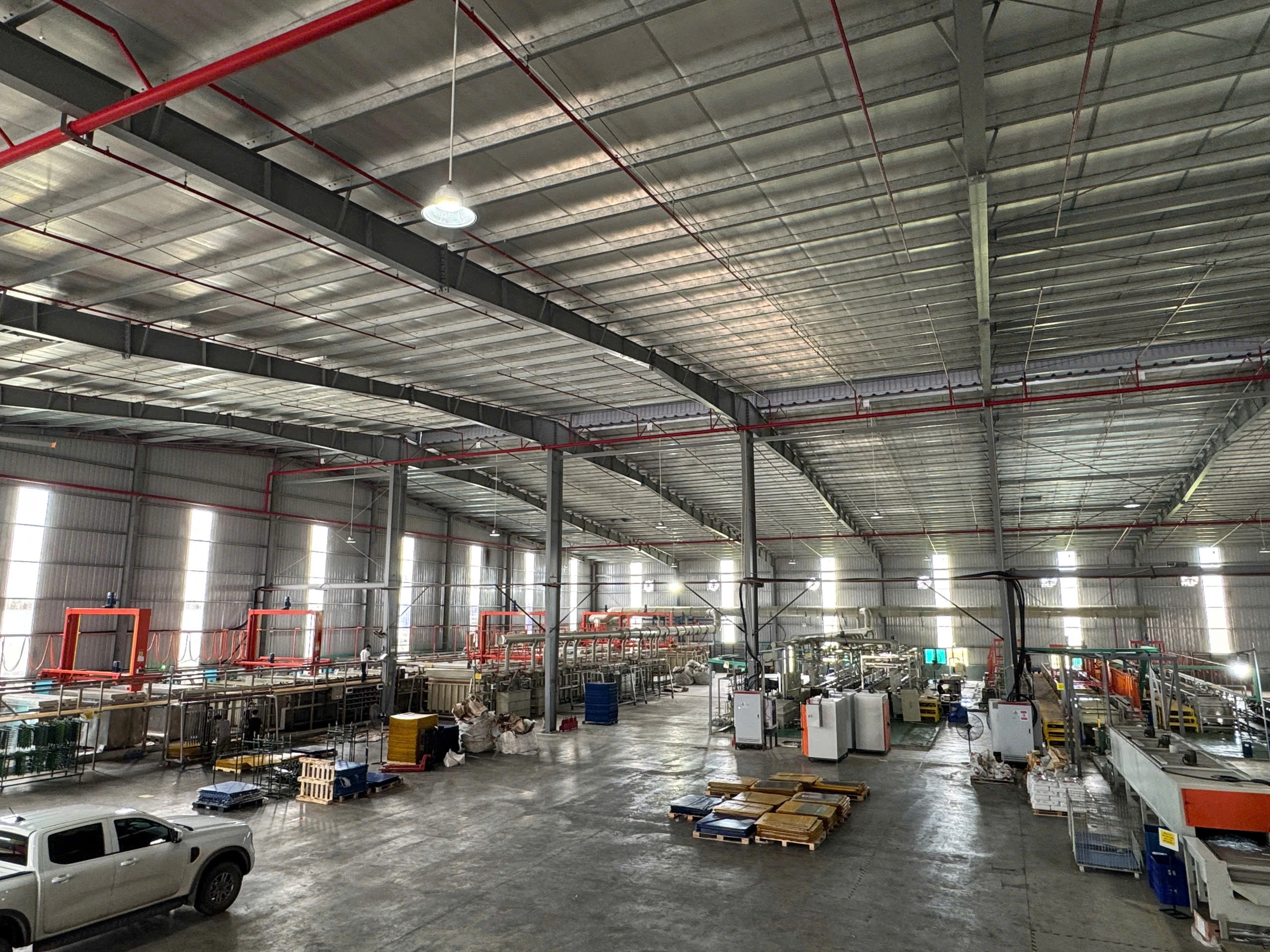 Diện tích nhà xưởng